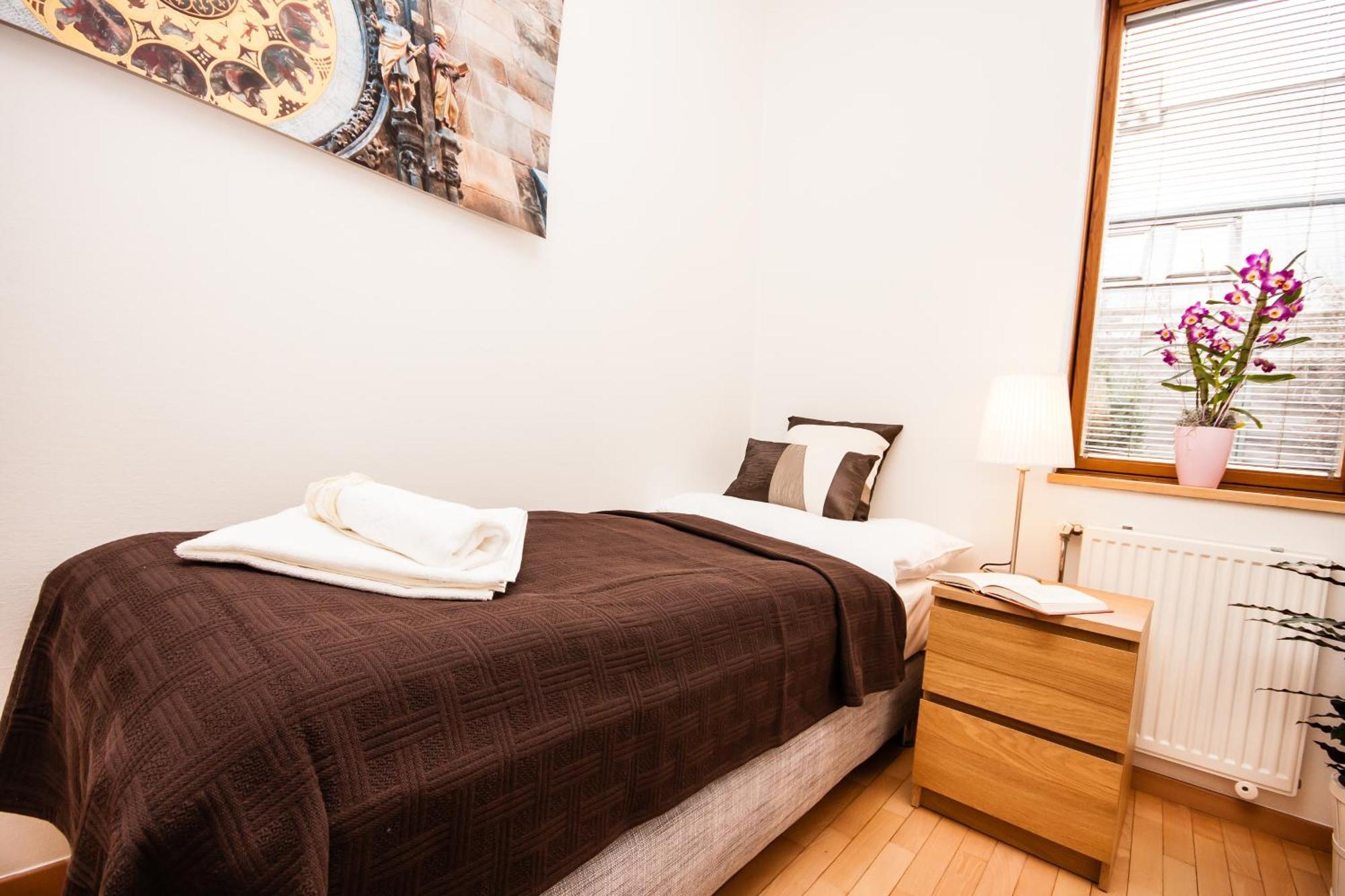 Wenceslas Square Lofts Praga Habitación foto