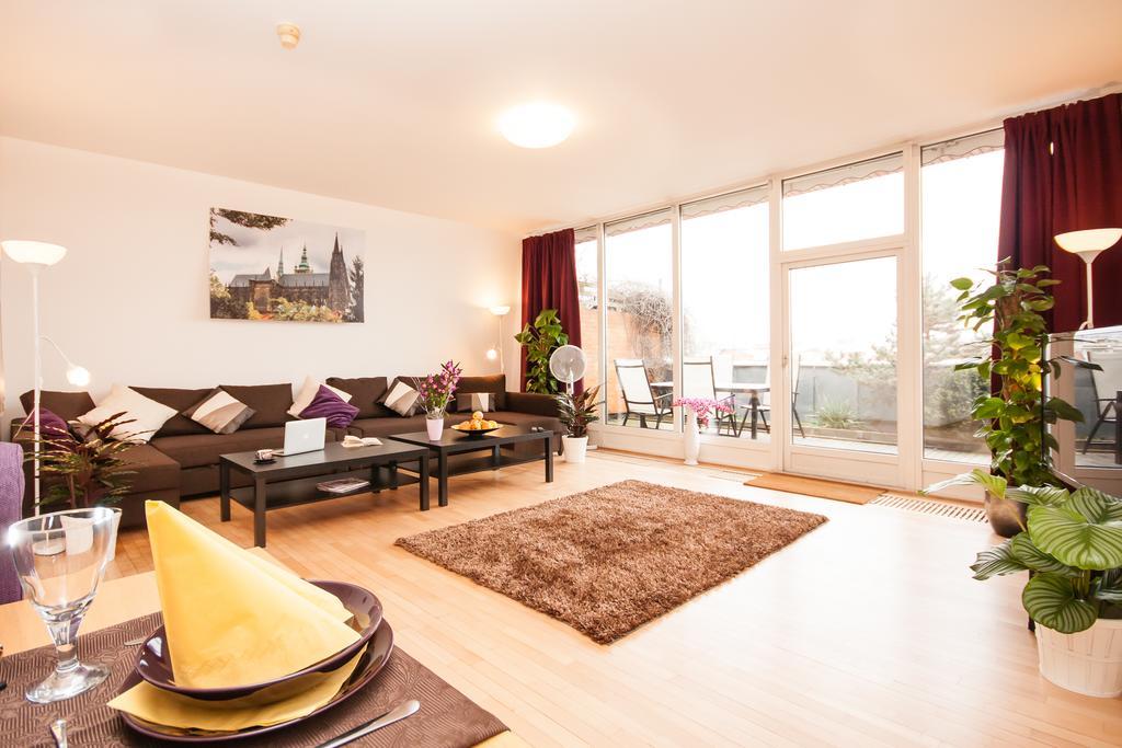 Wenceslas Square Lofts Praga Habitación foto